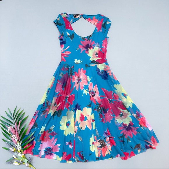 Anthropologie WESTON WEAR soft floral dress, M. - Picture 3 of 10